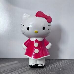 sanrio 2012 ceramic christmas hello kitty piggy bank coin